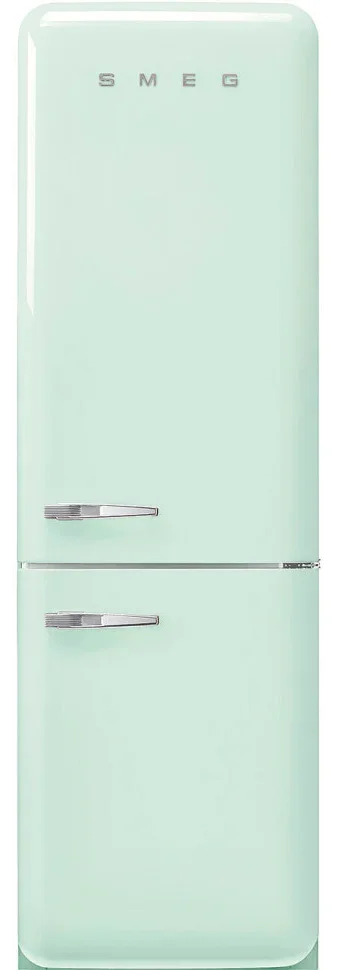 SMEG FAB32RPG6 Отдельностоящий двухдверный холодильник, стиль 50-х годов, 60 см, светло-зеленый, No-